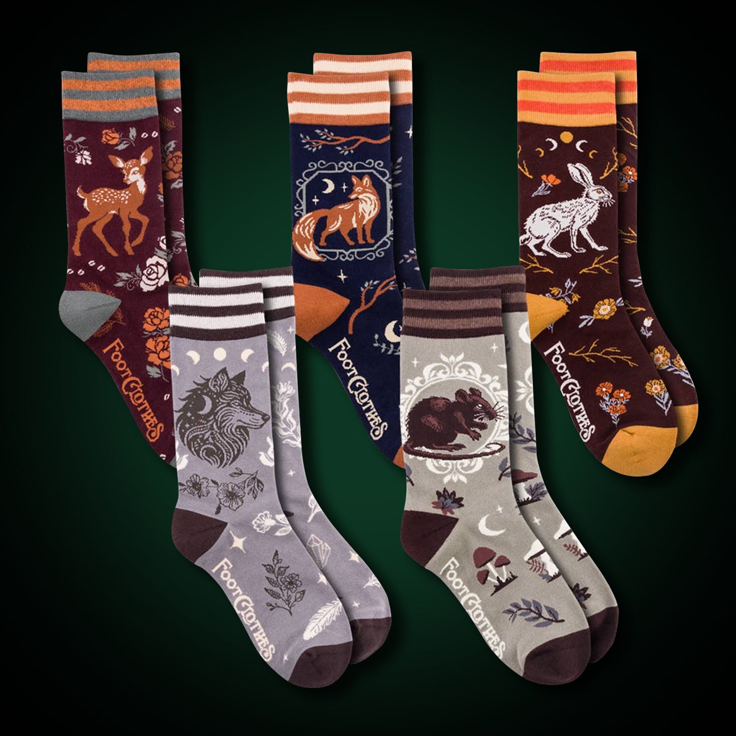 Forest Familiars Sock Collection | Socks