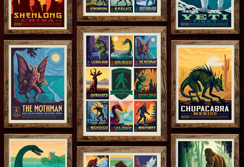 Legends & Cryptids Art