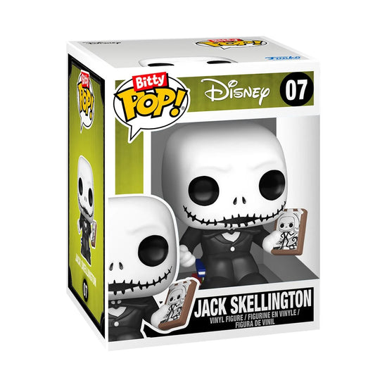 Funko Pop! Jack Skellington figure packaging with Disney branding