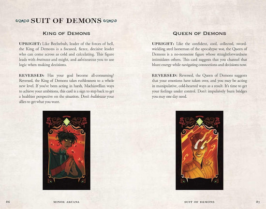 Good Omens Tarot Deck and Guide Book