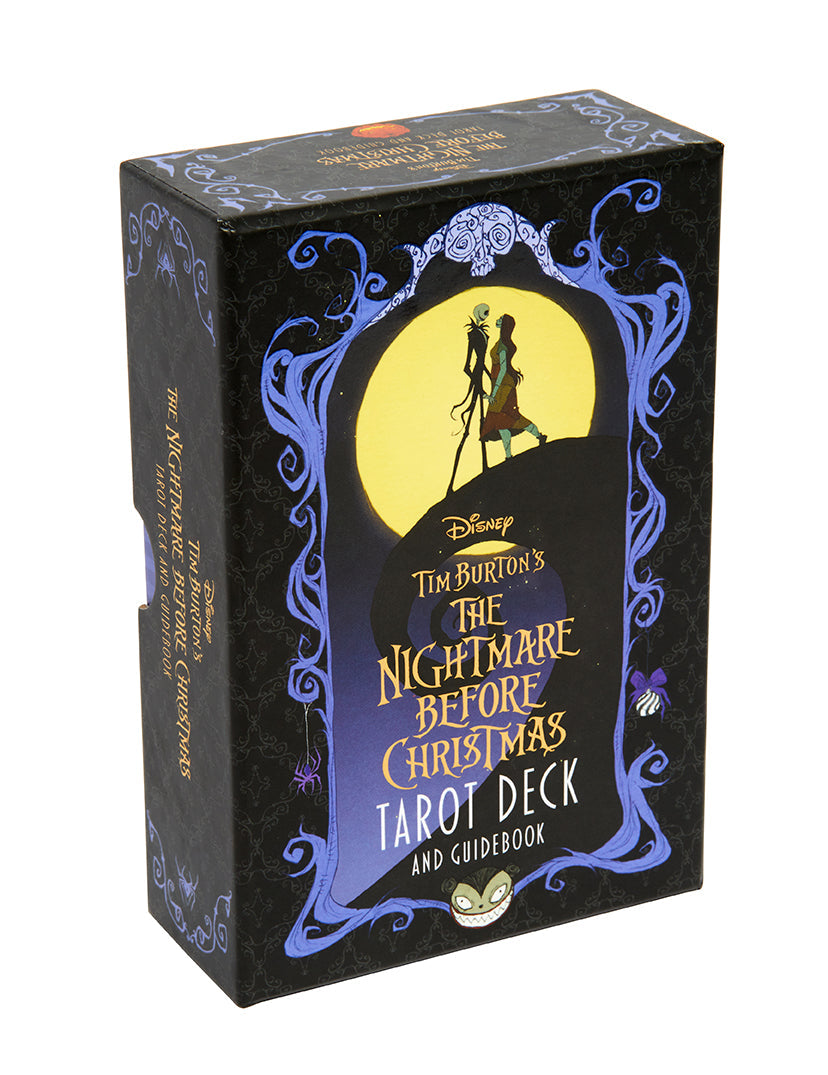 Box for Disney Tim Burton's 'The Nightmare Before Christmas' Tarot Deck on a white background