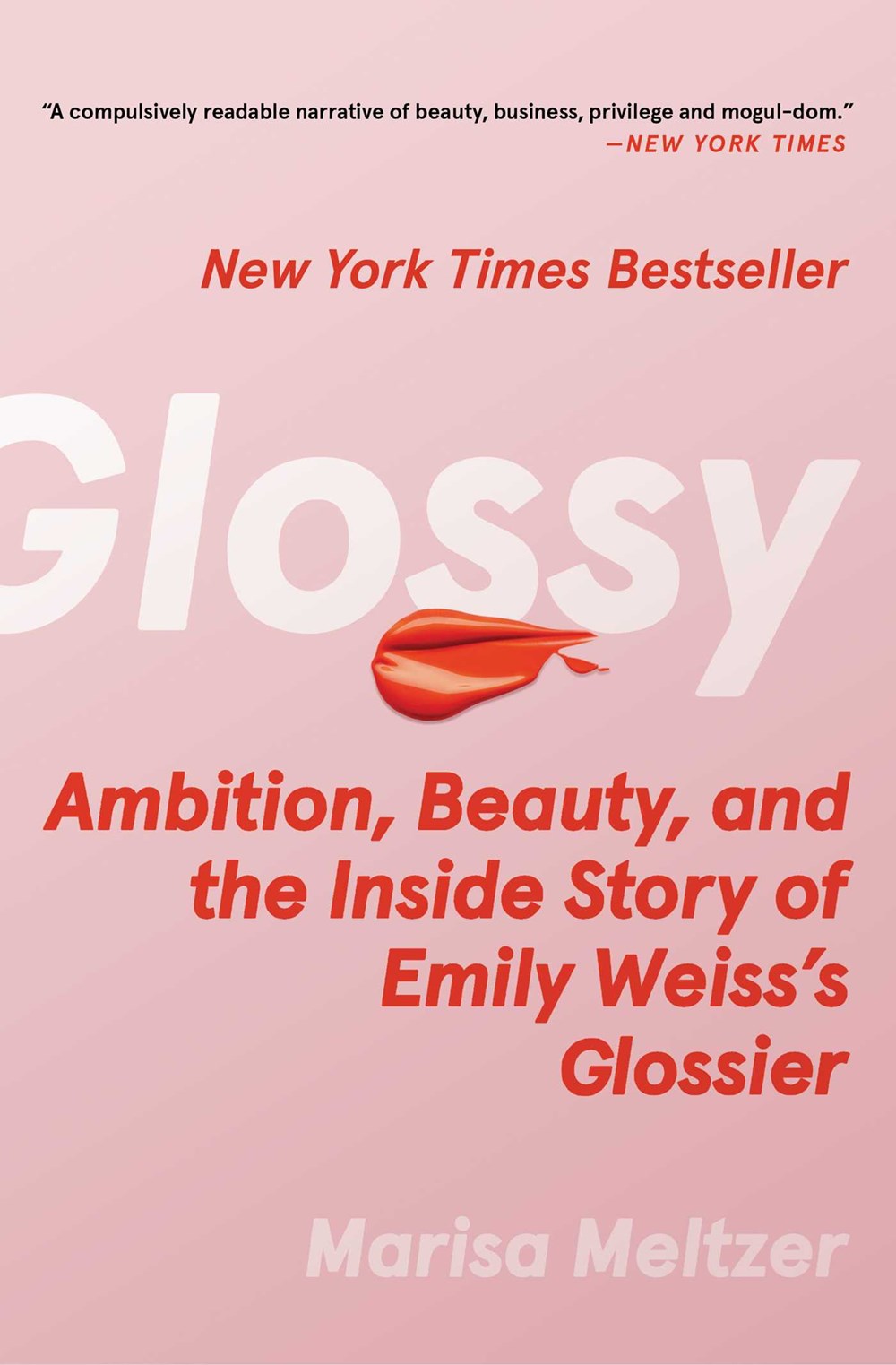 The front cover for Marisa Meltzer's GLOSSY.