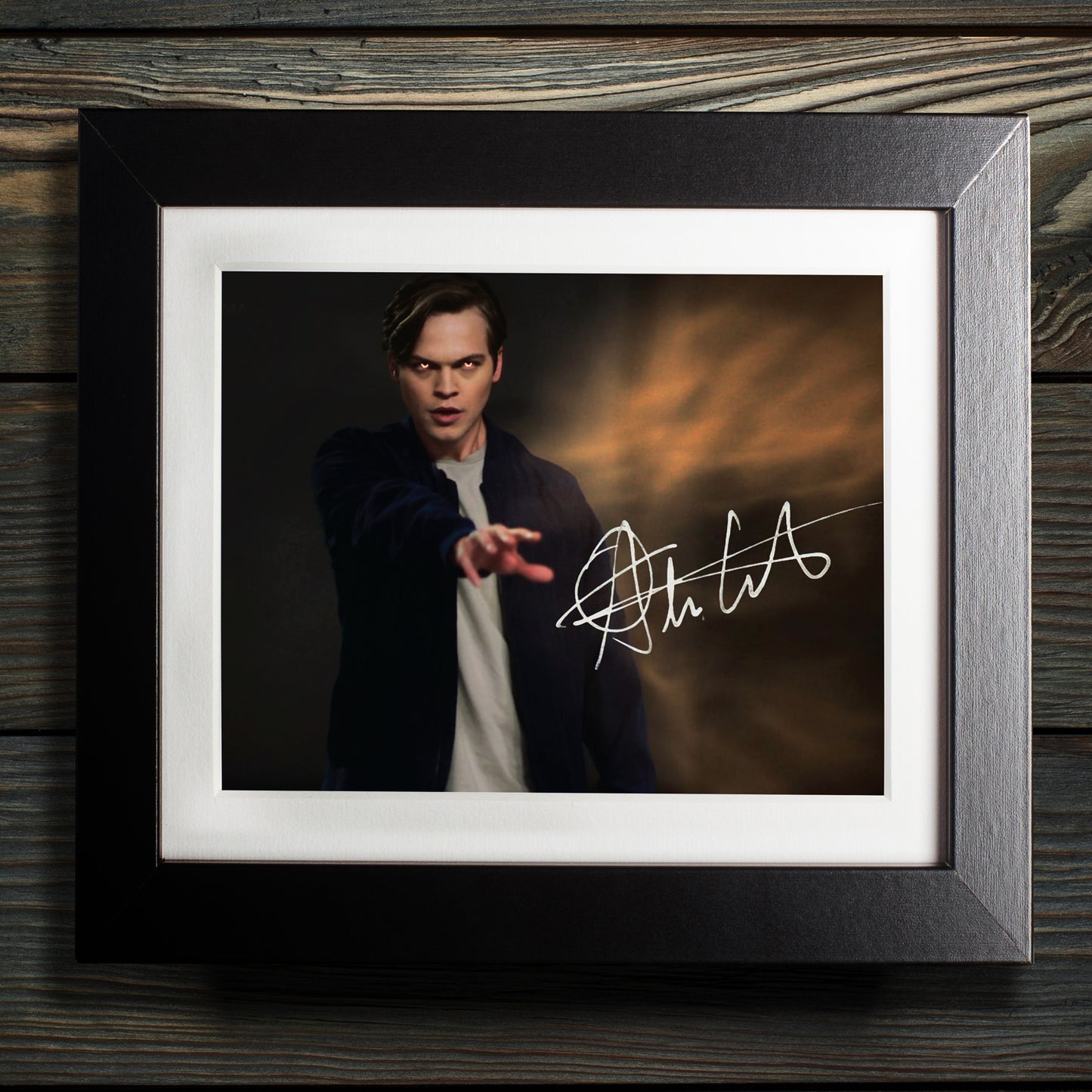 Alexander Calvert Hand Signed Autograph – Stands