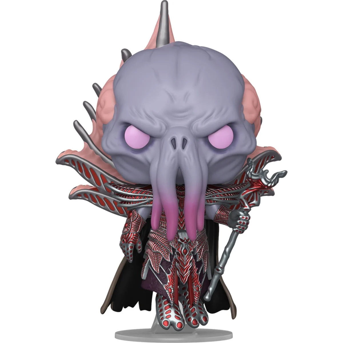 A bobblehead figure depicting The Emperor from the game Baldur's Gate 3.