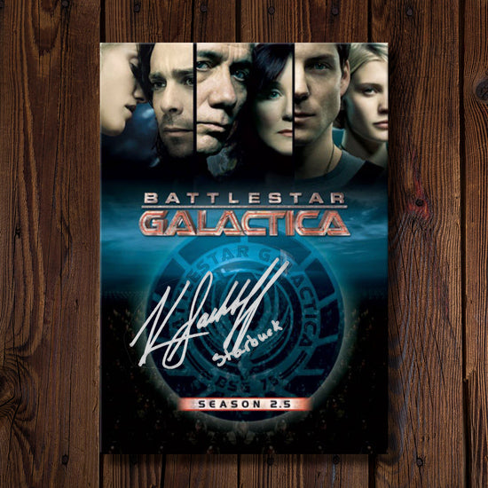 Autographed Battlestar Galactica Series Collection | Katee