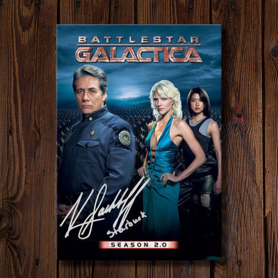 Autographed Battlestar Galactica Series Collection | Katee