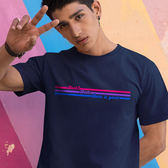 Bisexual Pride "Both Is Good" Unisex T-Shirt