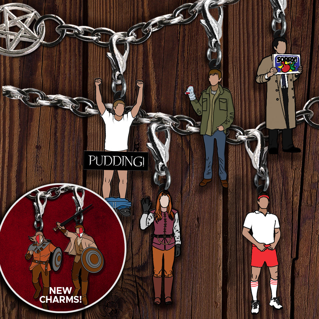 SPN Character Charm Or Zipper Pull | Supernatural
