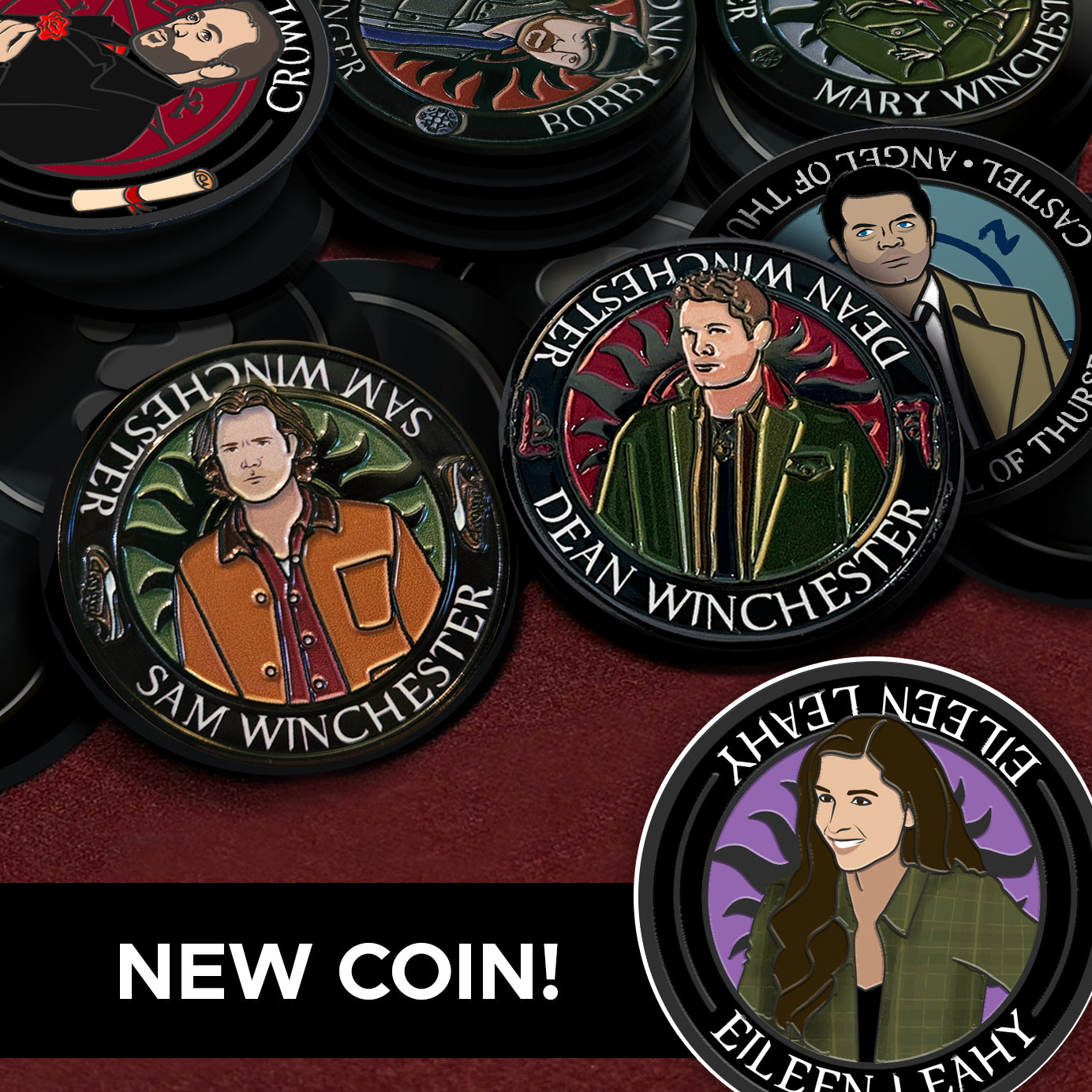 SPN Character Coin Collection