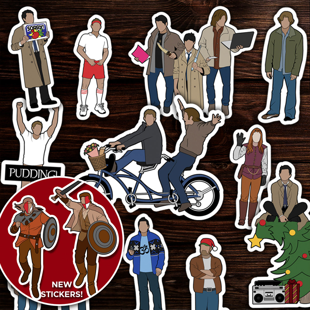 Iconic SPN Sticker Collection | Supernatural