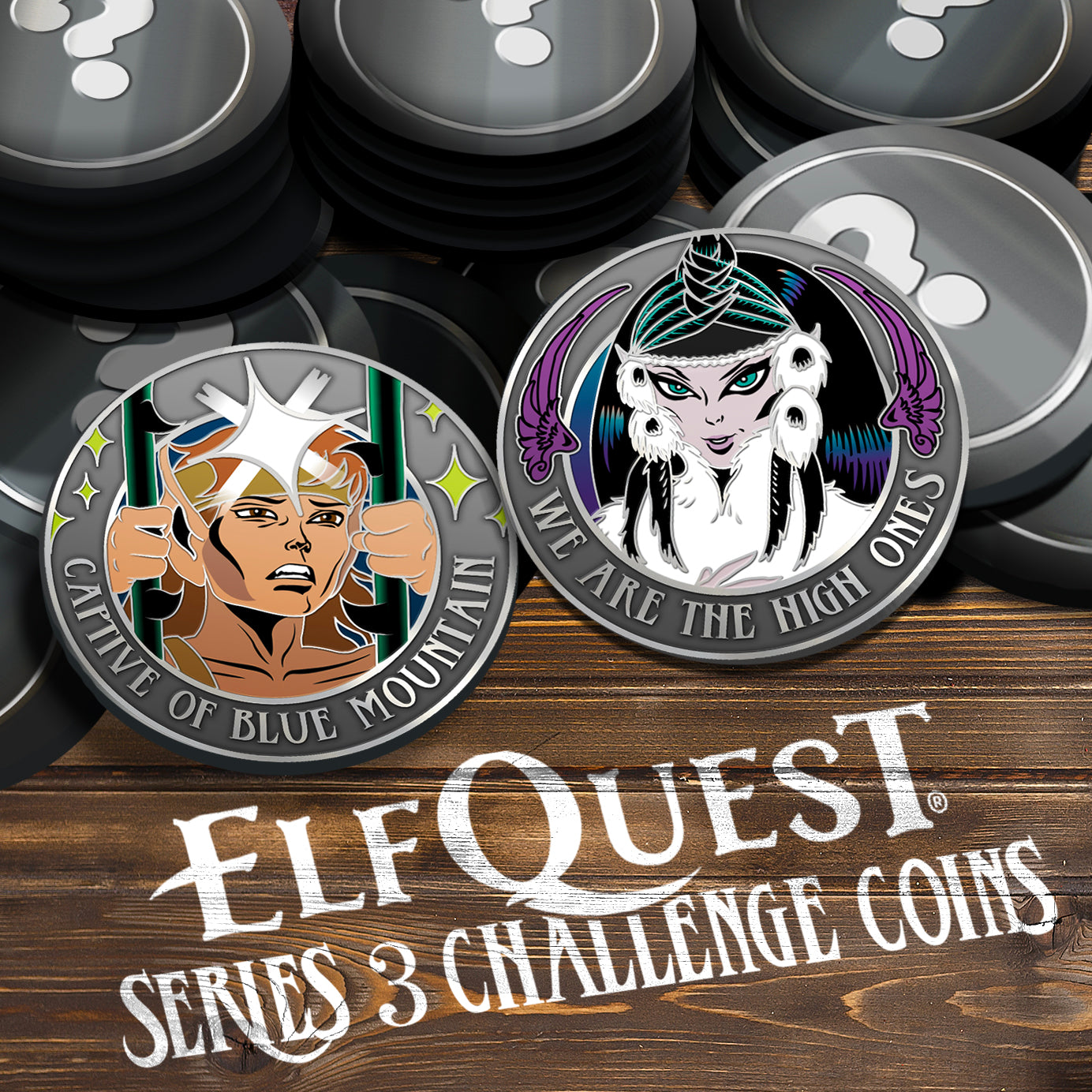 ElfQuest Series 3 Challenge Coin Collection