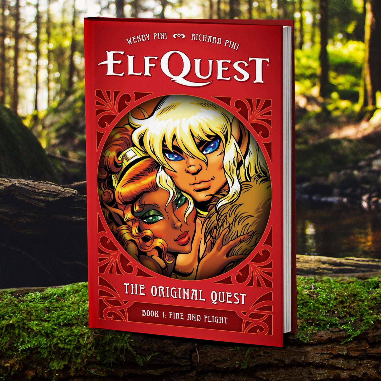 Elfquest Ruffel ElfQuest Book 1: Fire and Flight | Hardcover Fantasy Classic – Stands