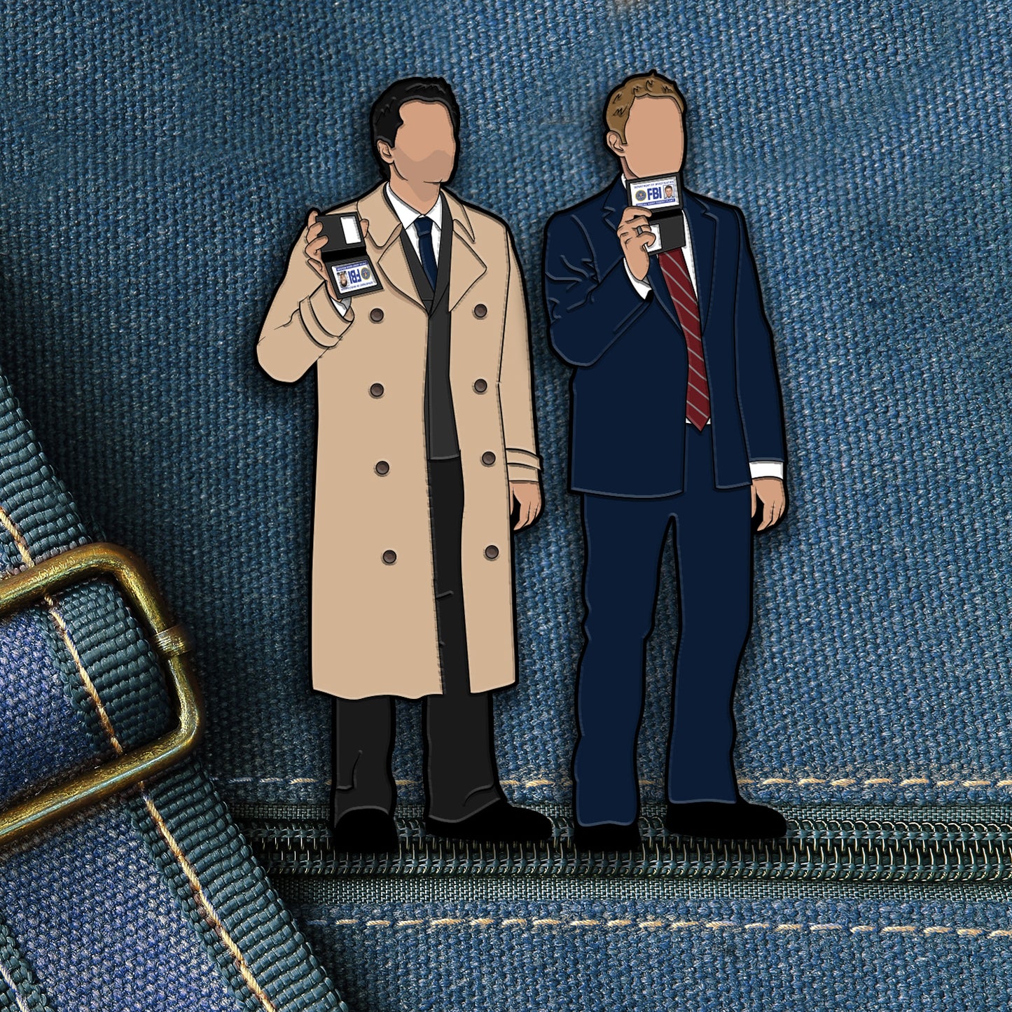 Free To Be You And Me Pin Set | Supernatural
