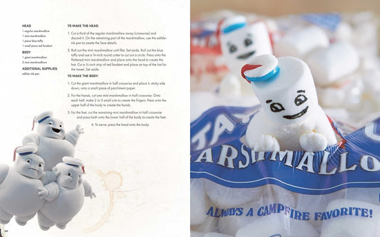 A two-page spread from the book featuring one of the included recipes.