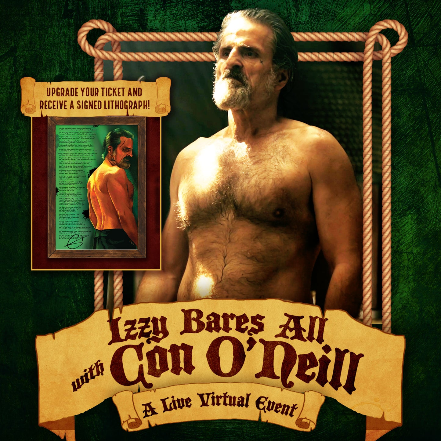 Momentus Event: Izzy Bares All with Con O’Neill