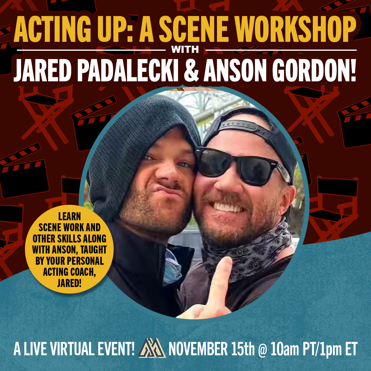 Acting Up with Jared Padalecki & Anson Gordon | Momentus Event