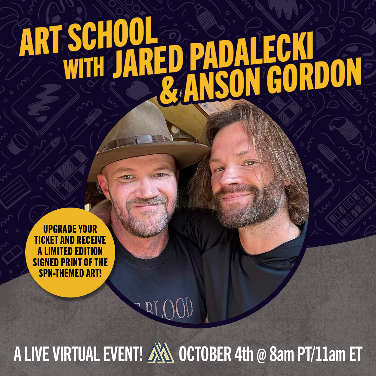 Art School with Jared Padalecki & Anson Gordon | Momentus Event