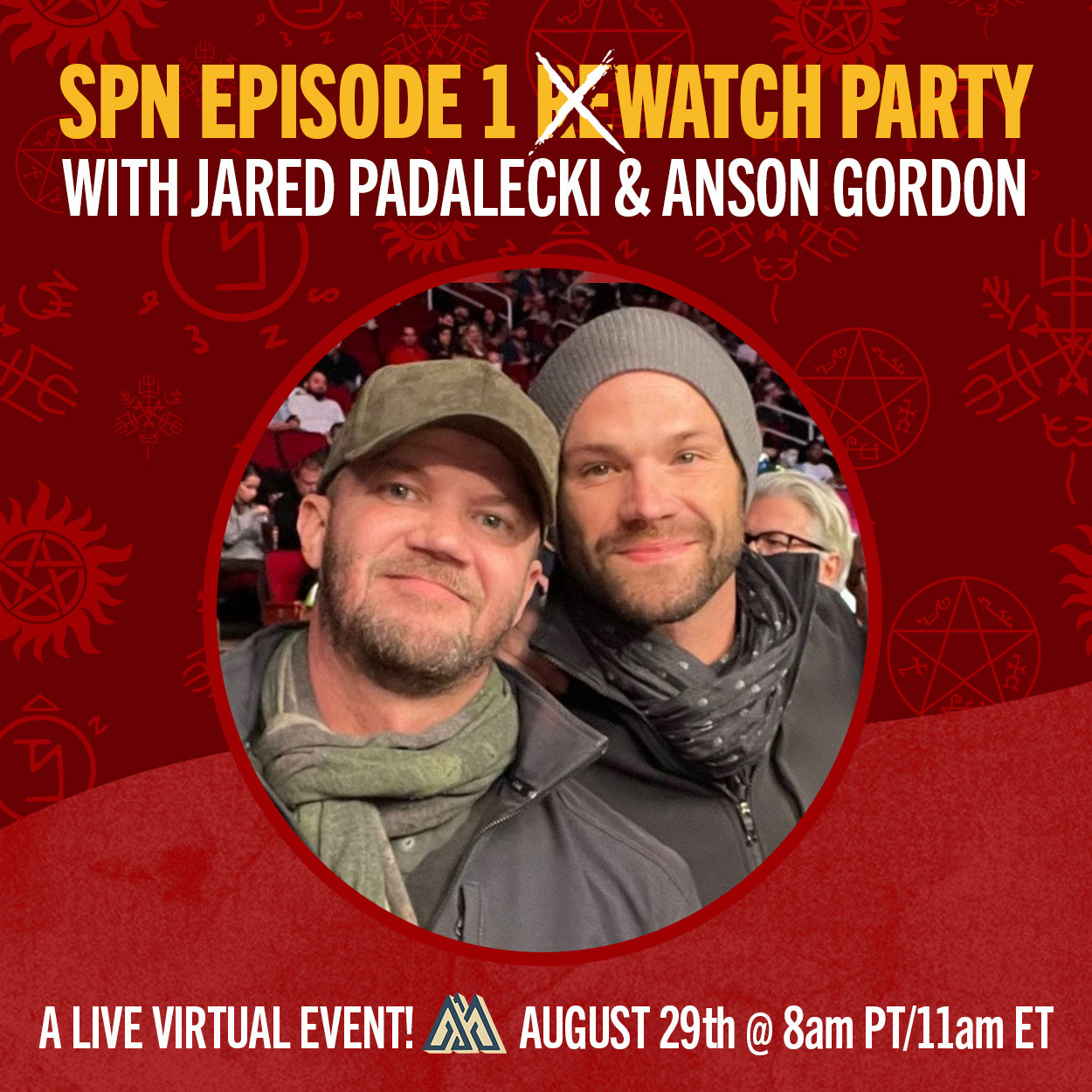 An SPN Watch Party with Jared Padalecki & Anson Gordon | Momentus Event