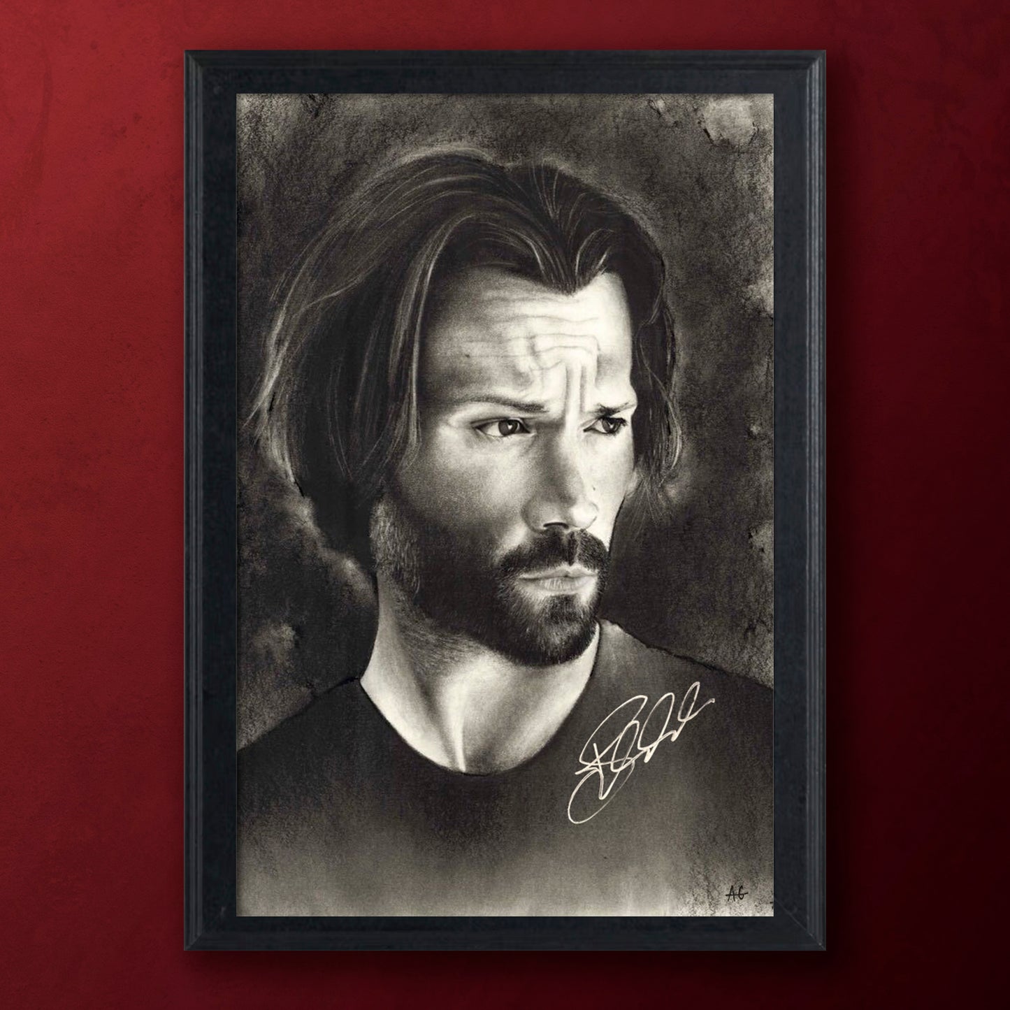 Hand-Signed Jared Padalecki Art Lithographs | Anson Gordon Art
