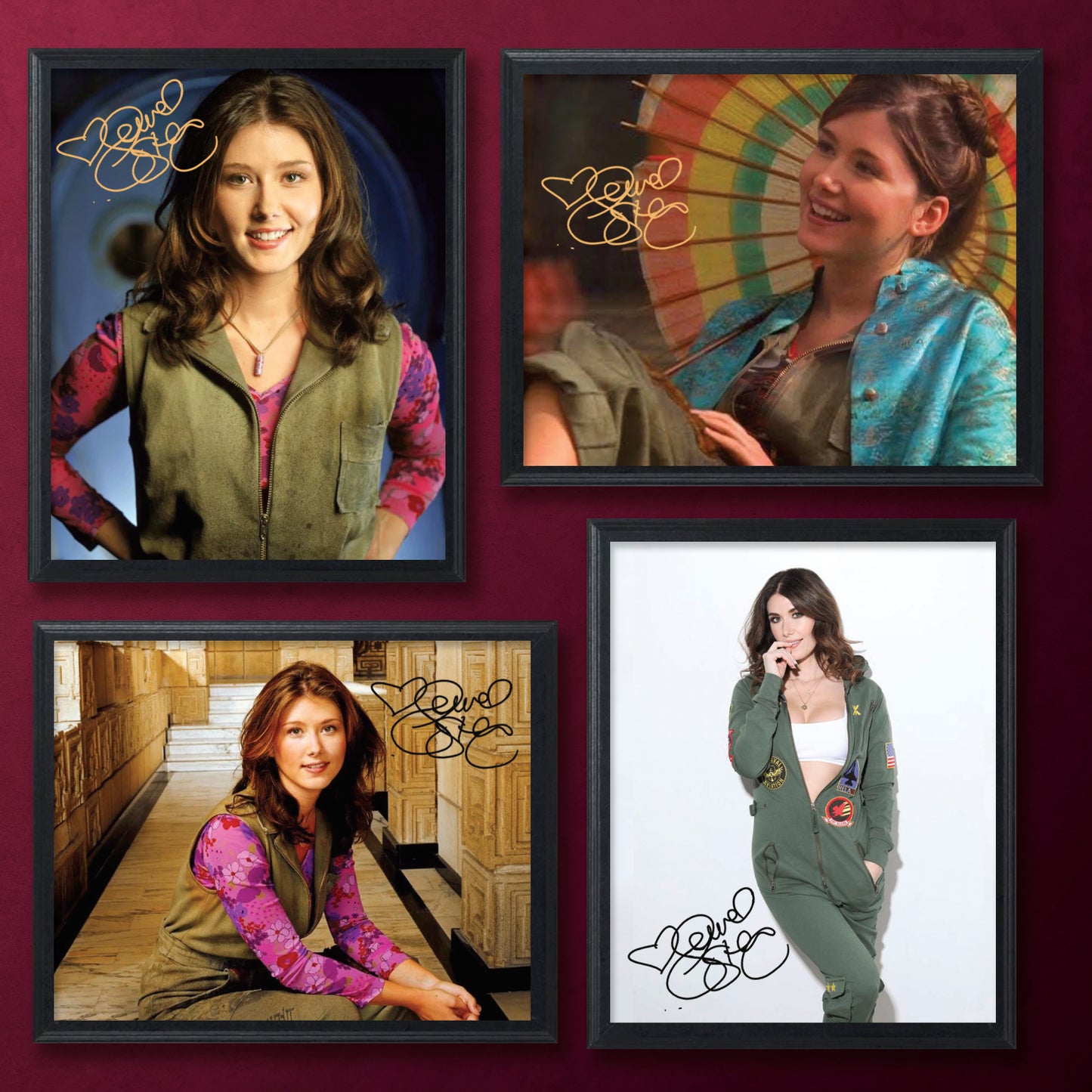 Hand Signed Autograph Collection | Jewel Staite