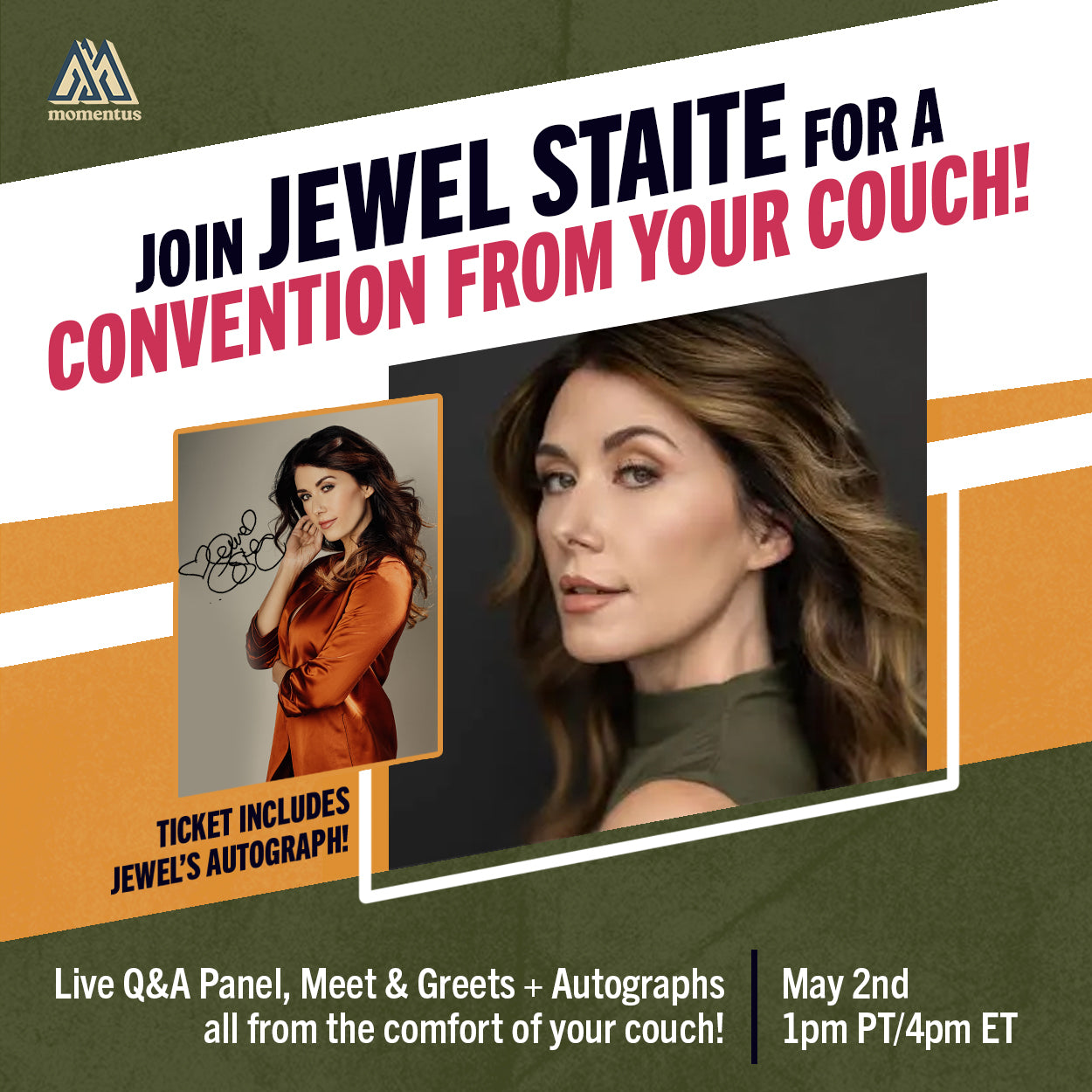 Convention from your Couch: Jewel Staite | Momentus Event
