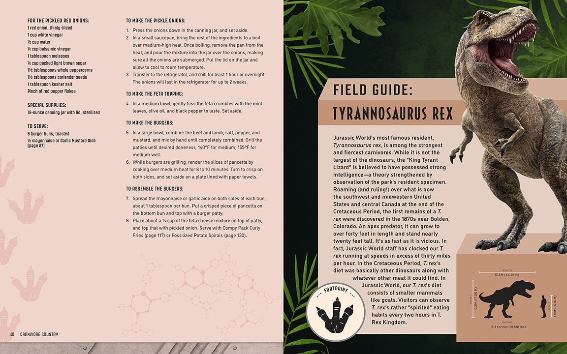 A two-page spread from the book featuring one of the included recipes.