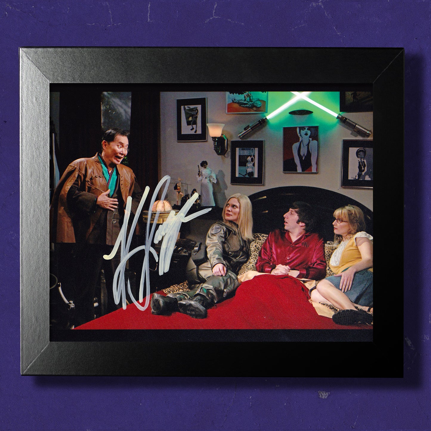 Katee Sackhoff's Hand Signed "Big Bang Theory" Cameo Autograph | Katee Sackhoff