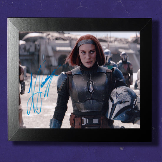 Katee Sackhoff's Hand Signed Bo Katan Armor Autograph | Katee Sackhoff