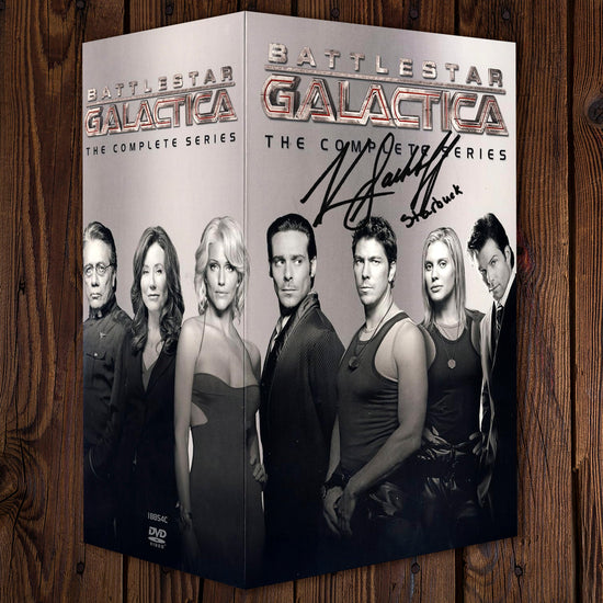 Autographed Battlestar Galactica Series Collection | Katee