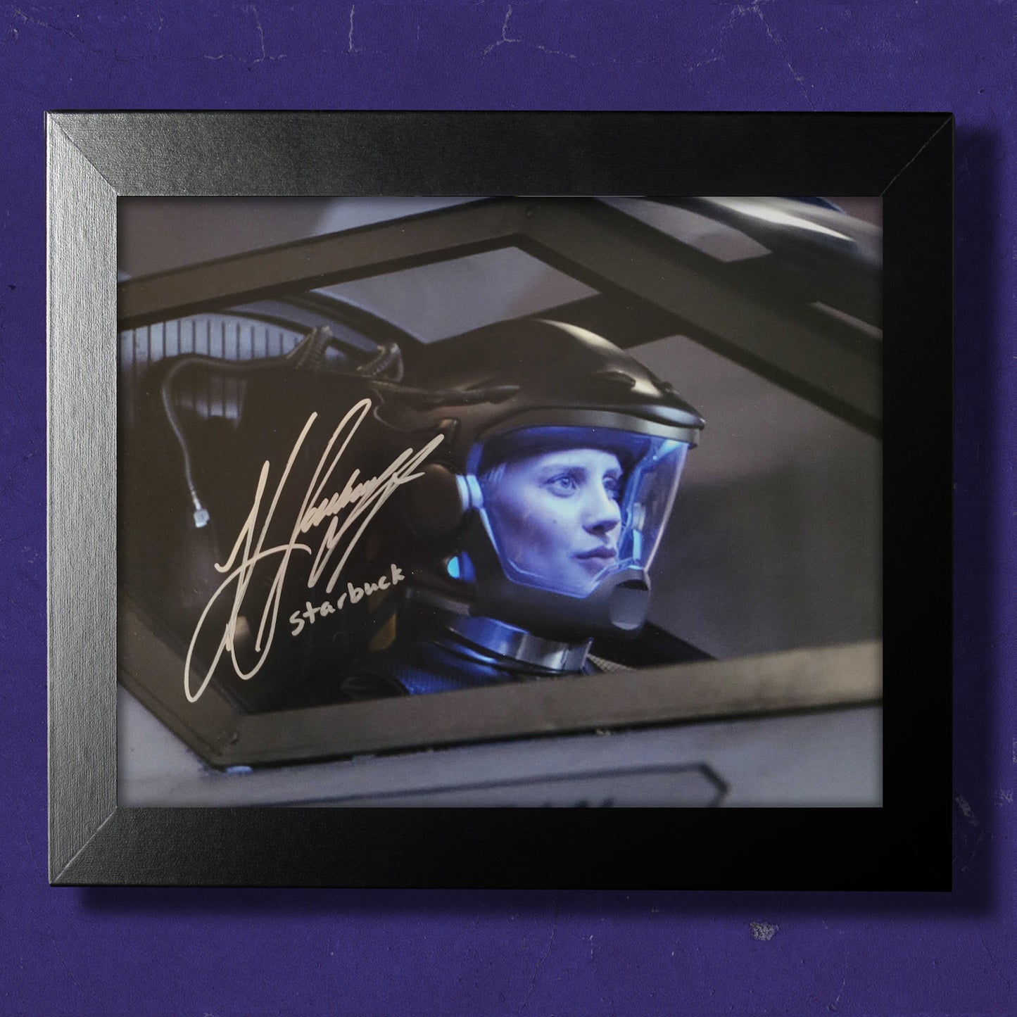 Hand Signed BSG Starbuck Viper Autograph | Katee Sackhoff