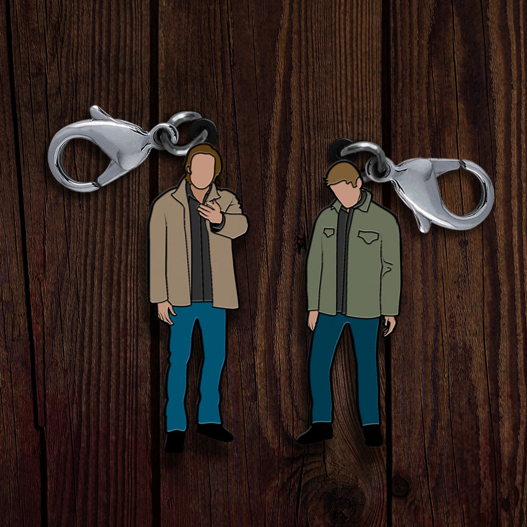 SPN Character Charm Or Zipper Pull | Supernatural