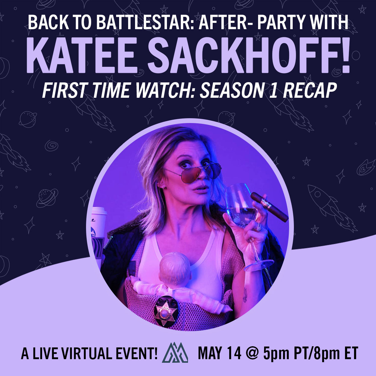 Back to Battlestar Watch Party with Katee Sackhoff (Season One Recap) | Katee Sackhoff
