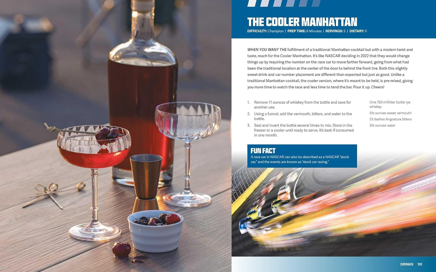 A two-page spread from the book featuring one of the included recipes.