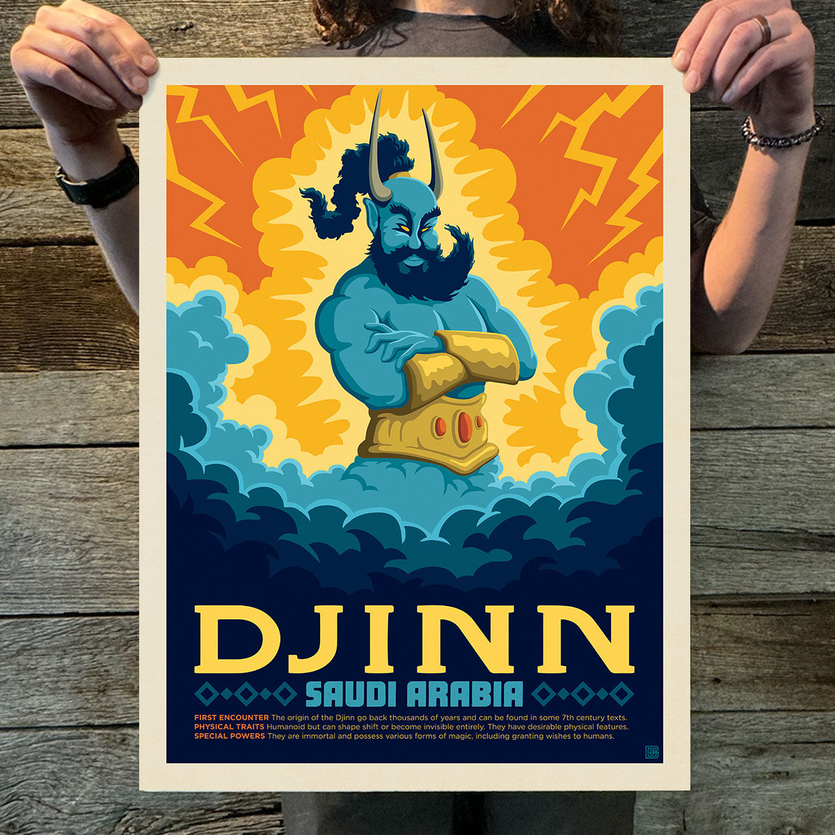 arabian monsters Saudi Arabia: Djinn