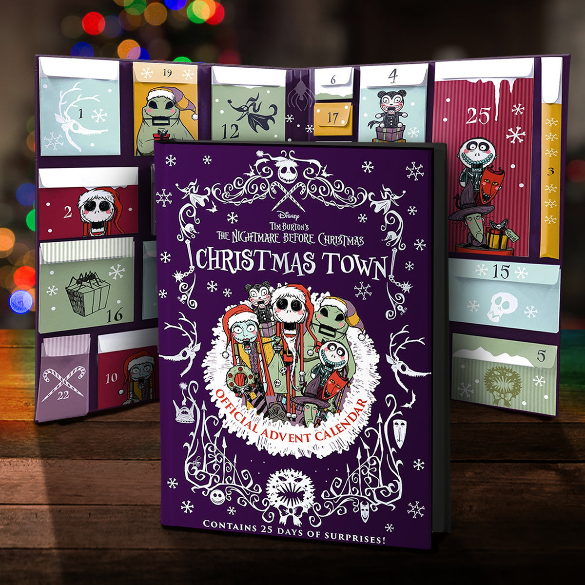 Tim Burton's the Nightmare Before Christmas Advent Calendar Stands