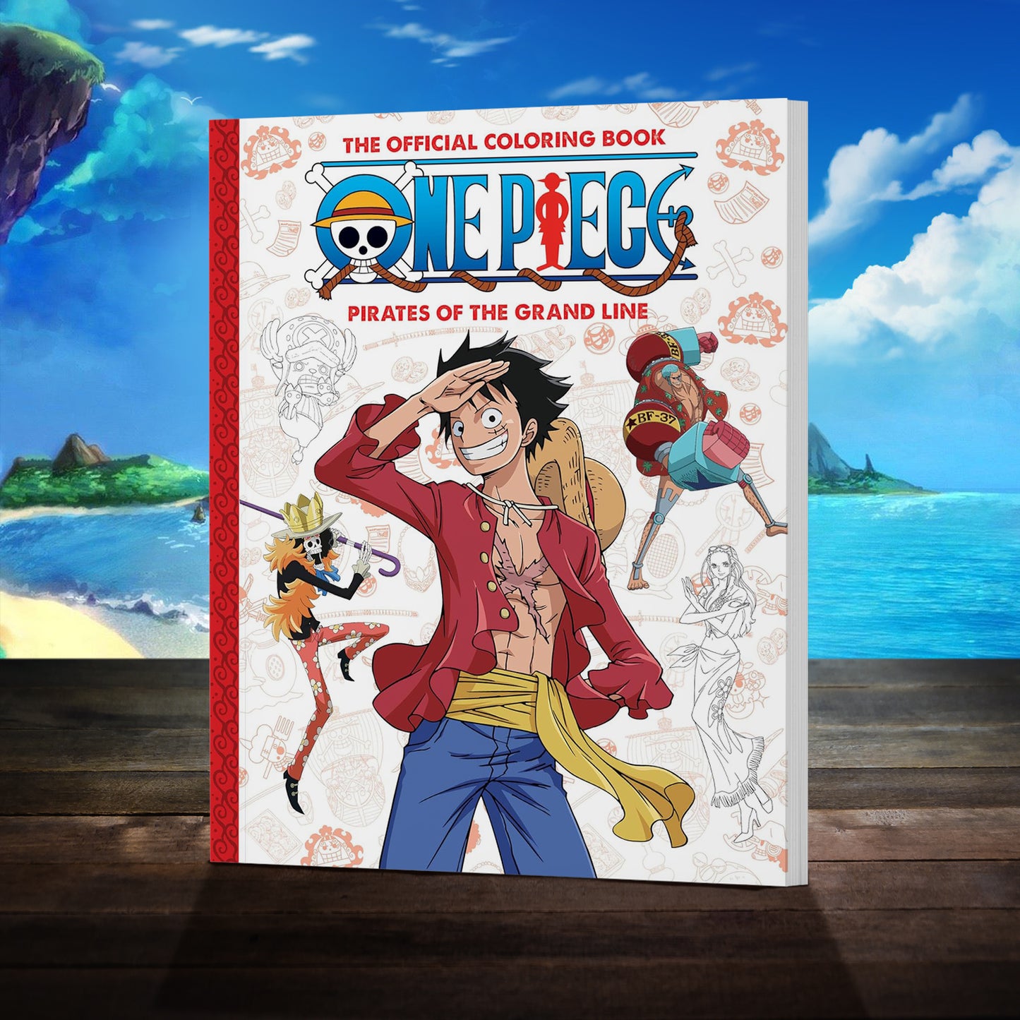 One Piece: Official Crew Coloring Collection: Pirates of the Grand Line