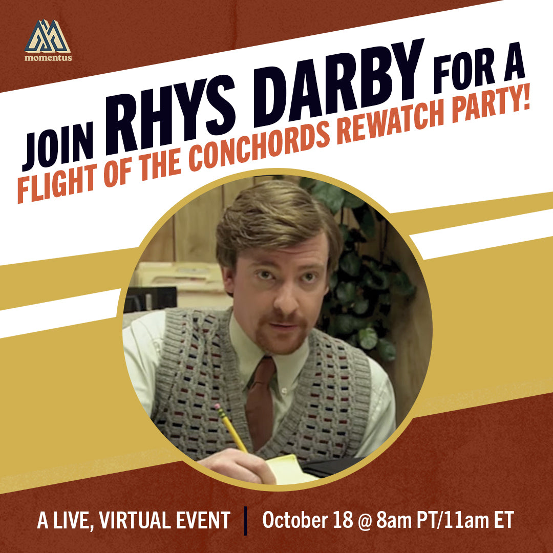 Flight of the Conchords Rewatch Party with Rhys Darby | Momentus Event