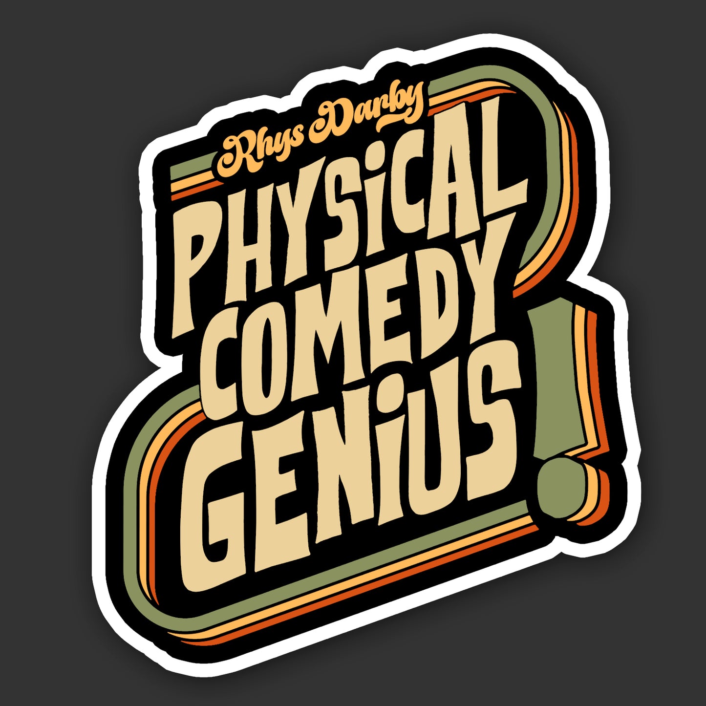 Rhys Darby Sticker Collection