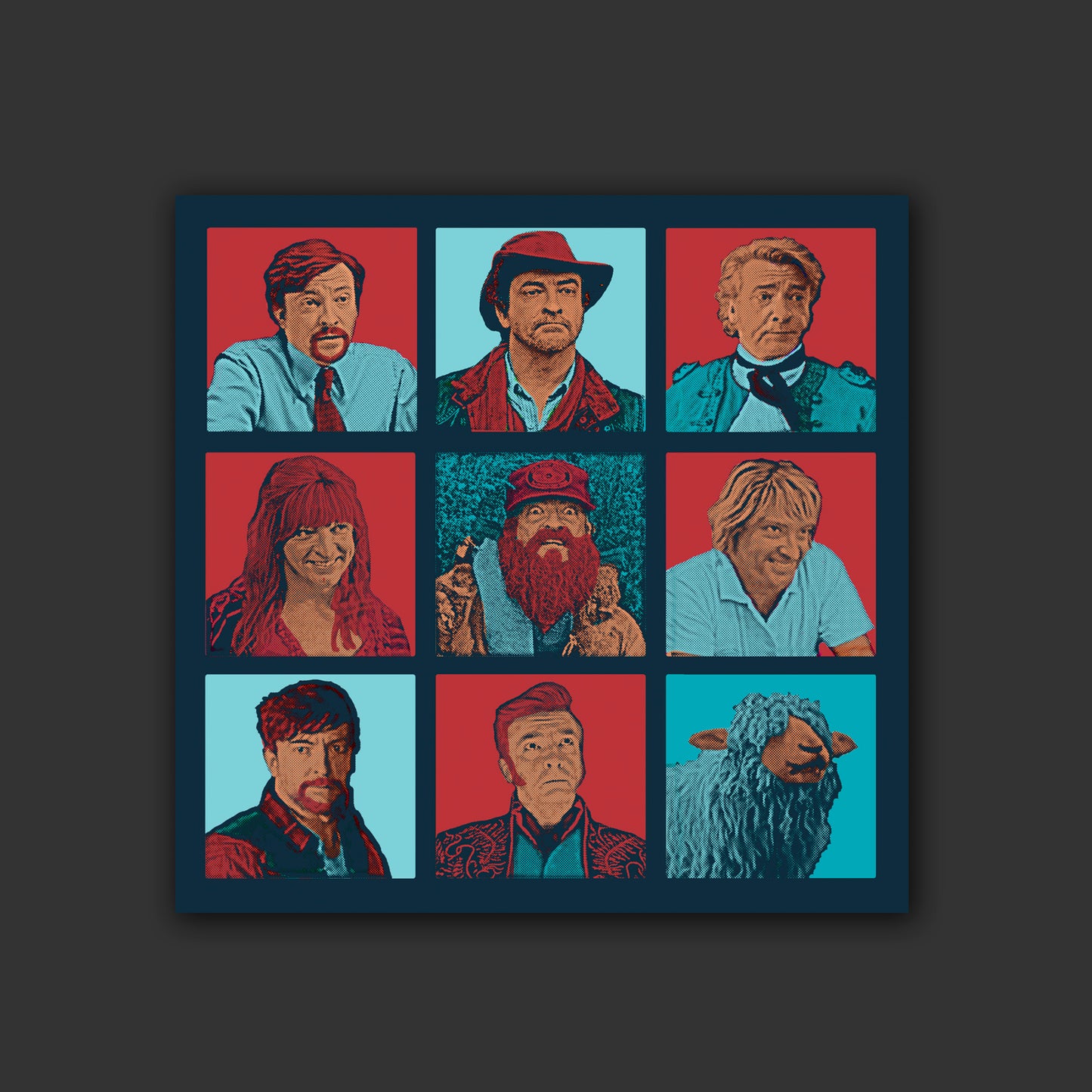 Rhys Darby Sticker Collection
