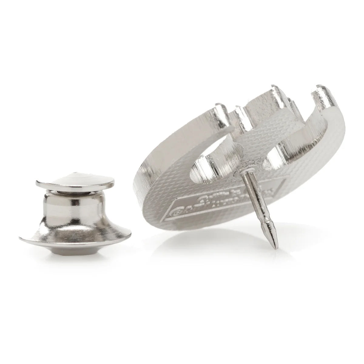Silver Rebel Alliance emblem cufflinks on a white background