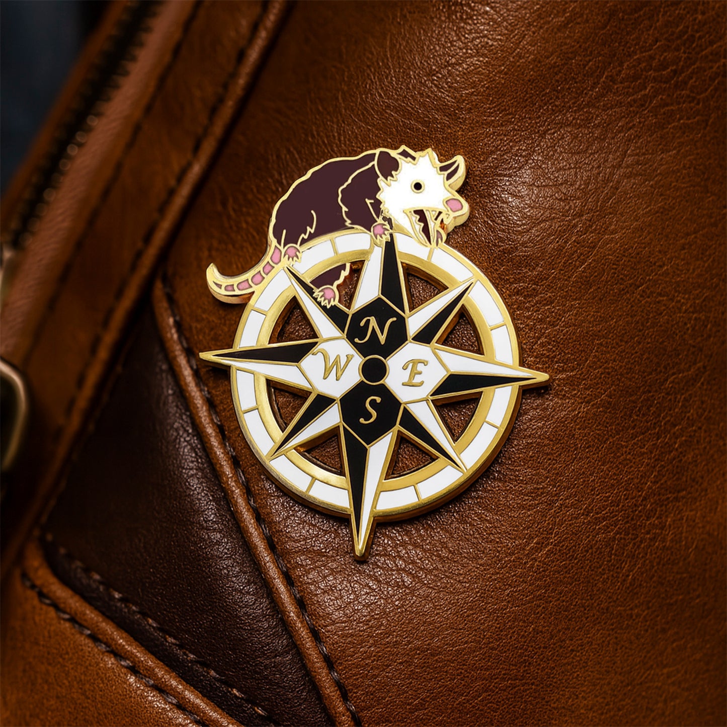 Travel Possum | Enamel Pin