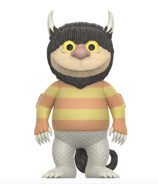A small figurine against a white background. The figurine depicts the character Carol from Where The Wild Things Are.