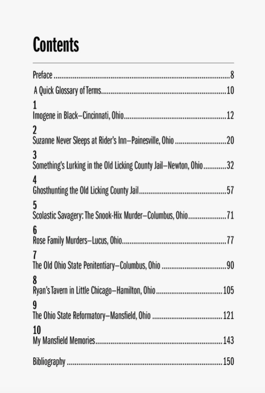 Load image into Gallery viewer, An image of the book&amp;#39;s table of contents.
