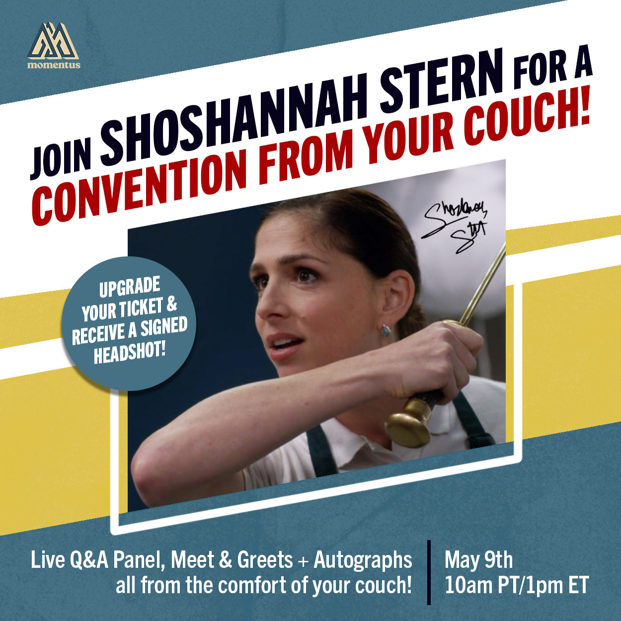 Convention from your Couch: Shoshannah Stern | Momentus Event
