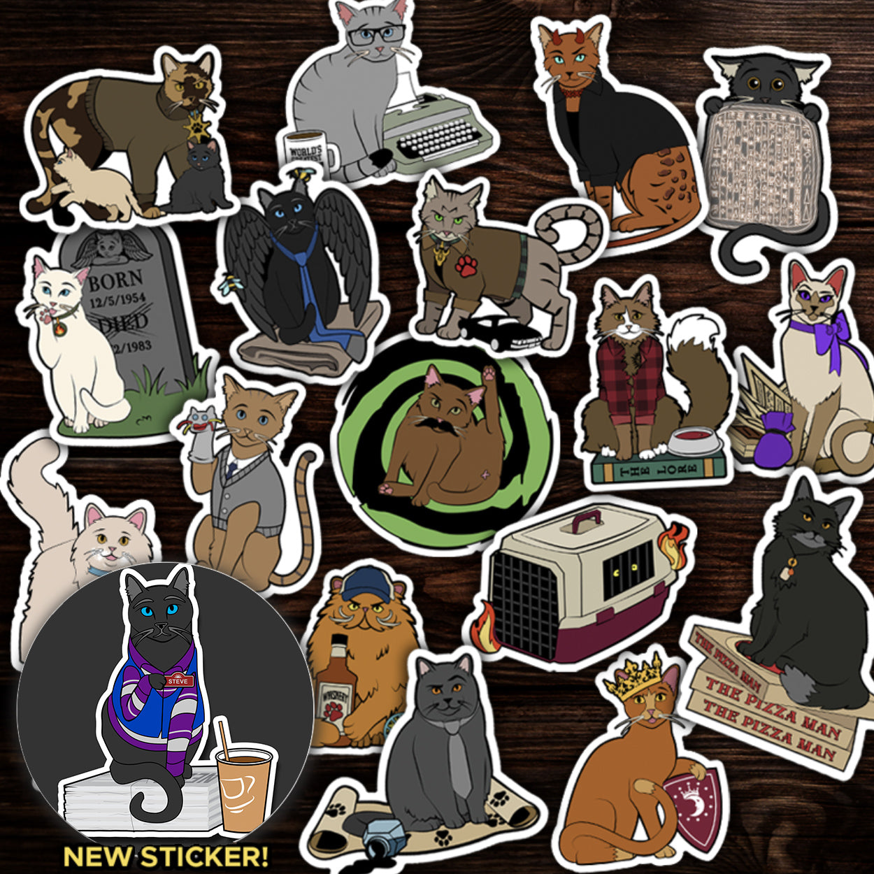 SuperCatural Sticker Collection | Supernatural