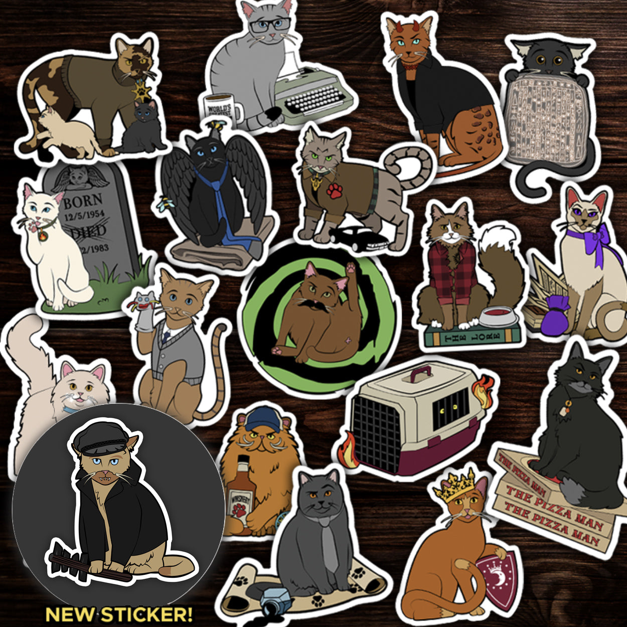 SuperCatural Sticker Collection | Supernatural