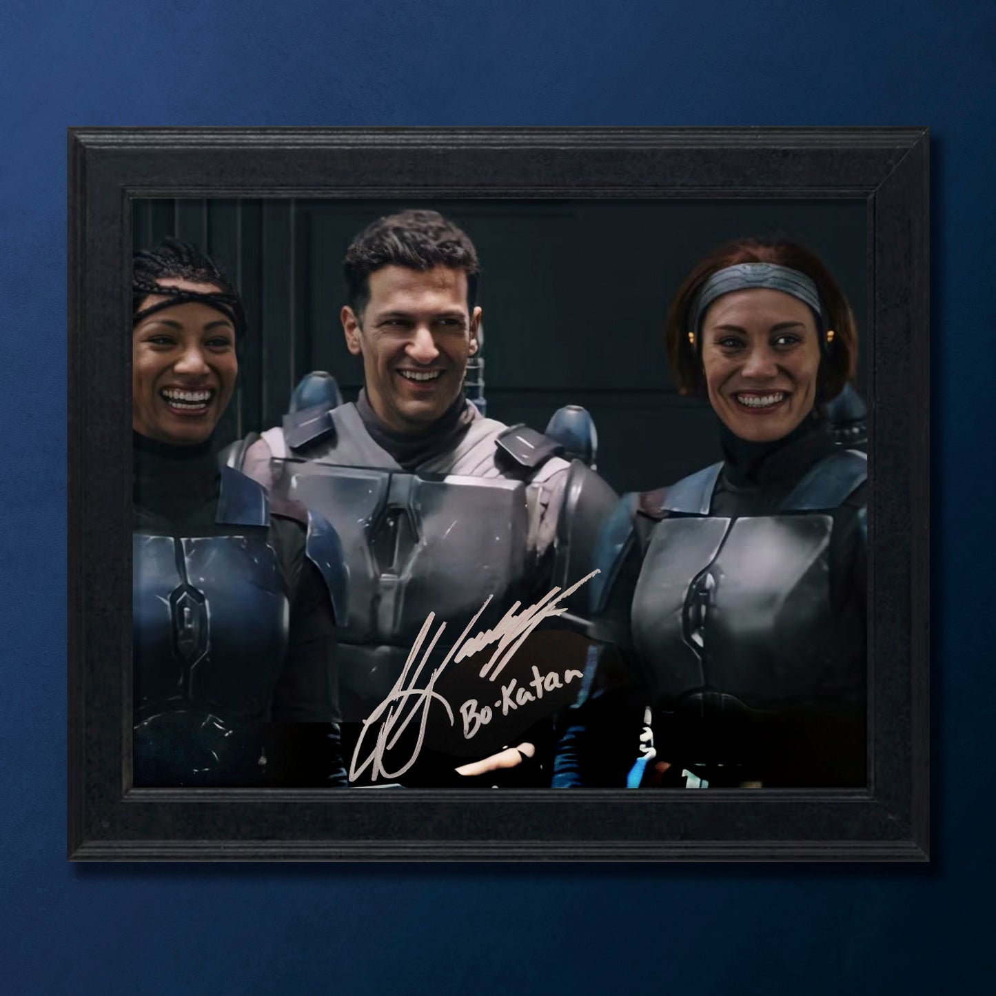 Hand Signed Mandalorian Behind The Scenes Autograph | Katee Sackhoff