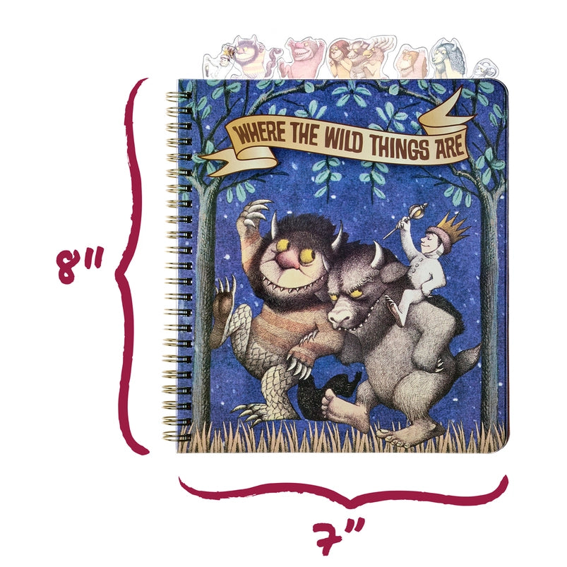 Where the Wild Things Are Journal with Monster Tabs | Official Where the Wild Things Are Journal with Monster Tabs | Official